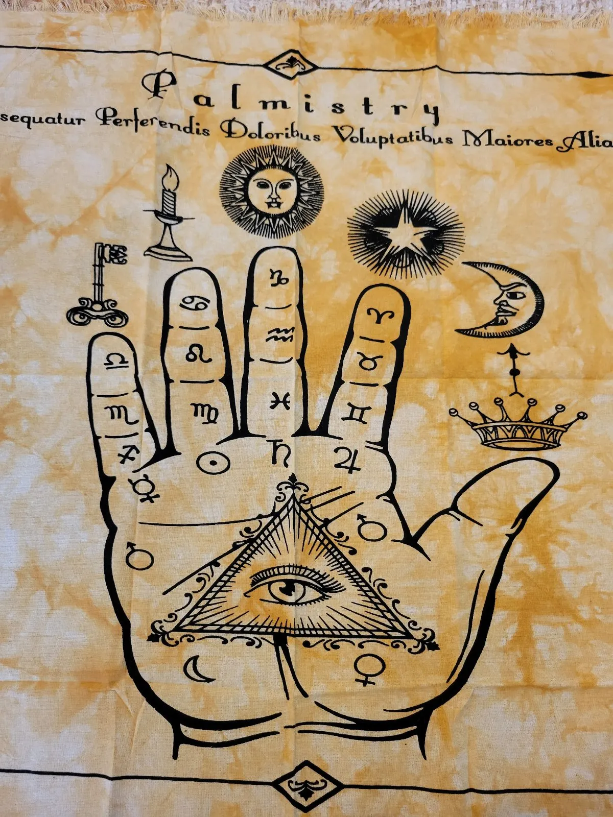 Altar Tarot Cloth Palmistry