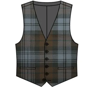 Black Watch Weathered Gents Waistcoat