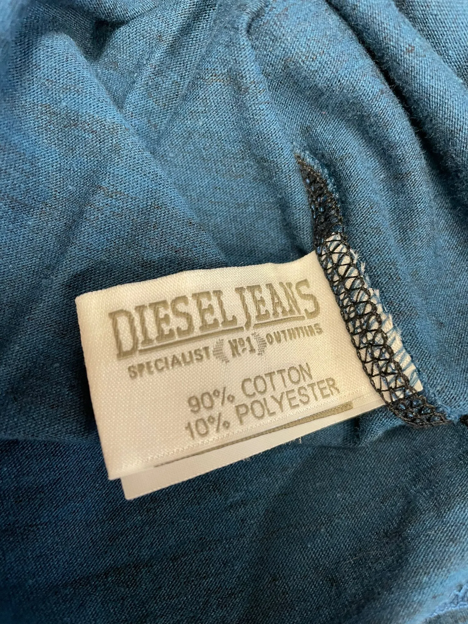 BNWT Diesel Spirit Coby Henley Tee in Barrister Blue