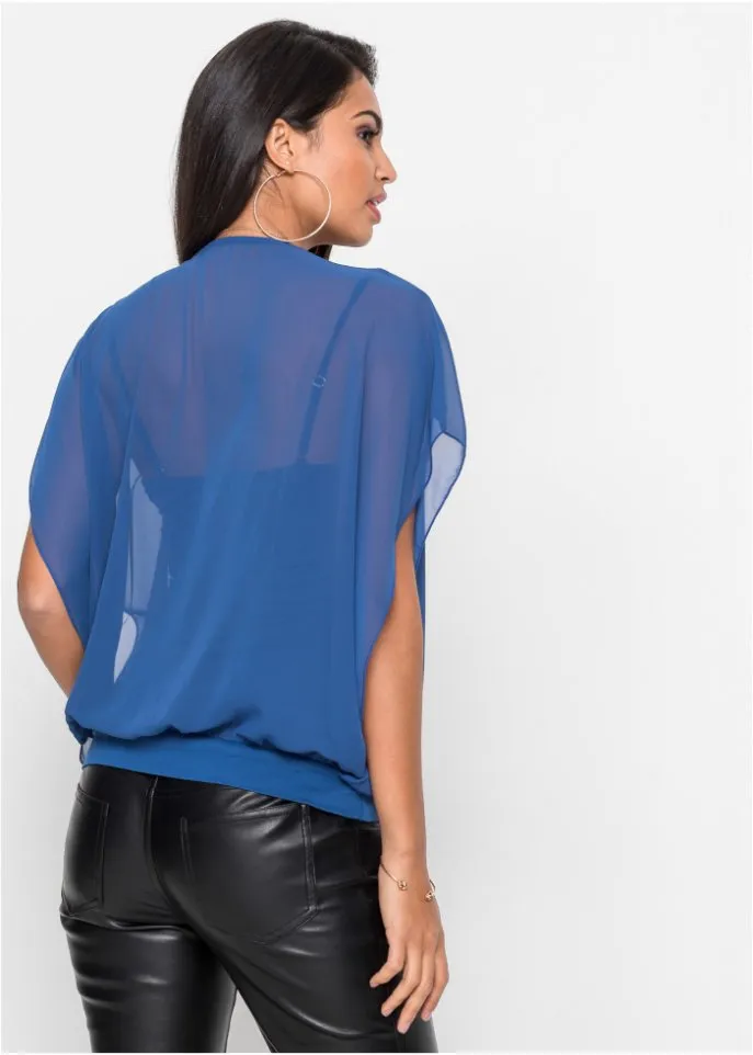 Bodyflirt shirt-blouse, blue