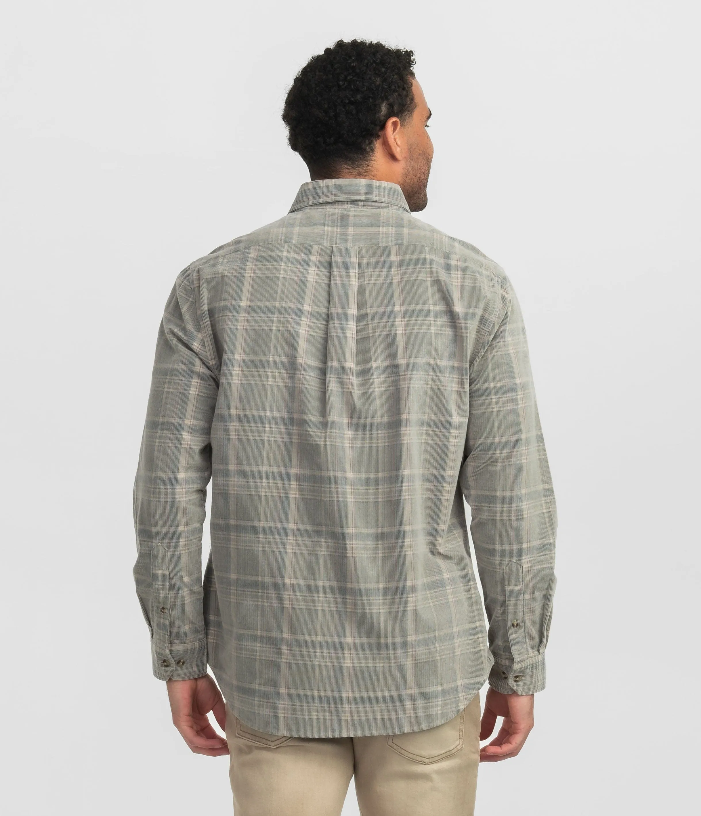 Braxton Lightweight Cord Flannel - Dusk