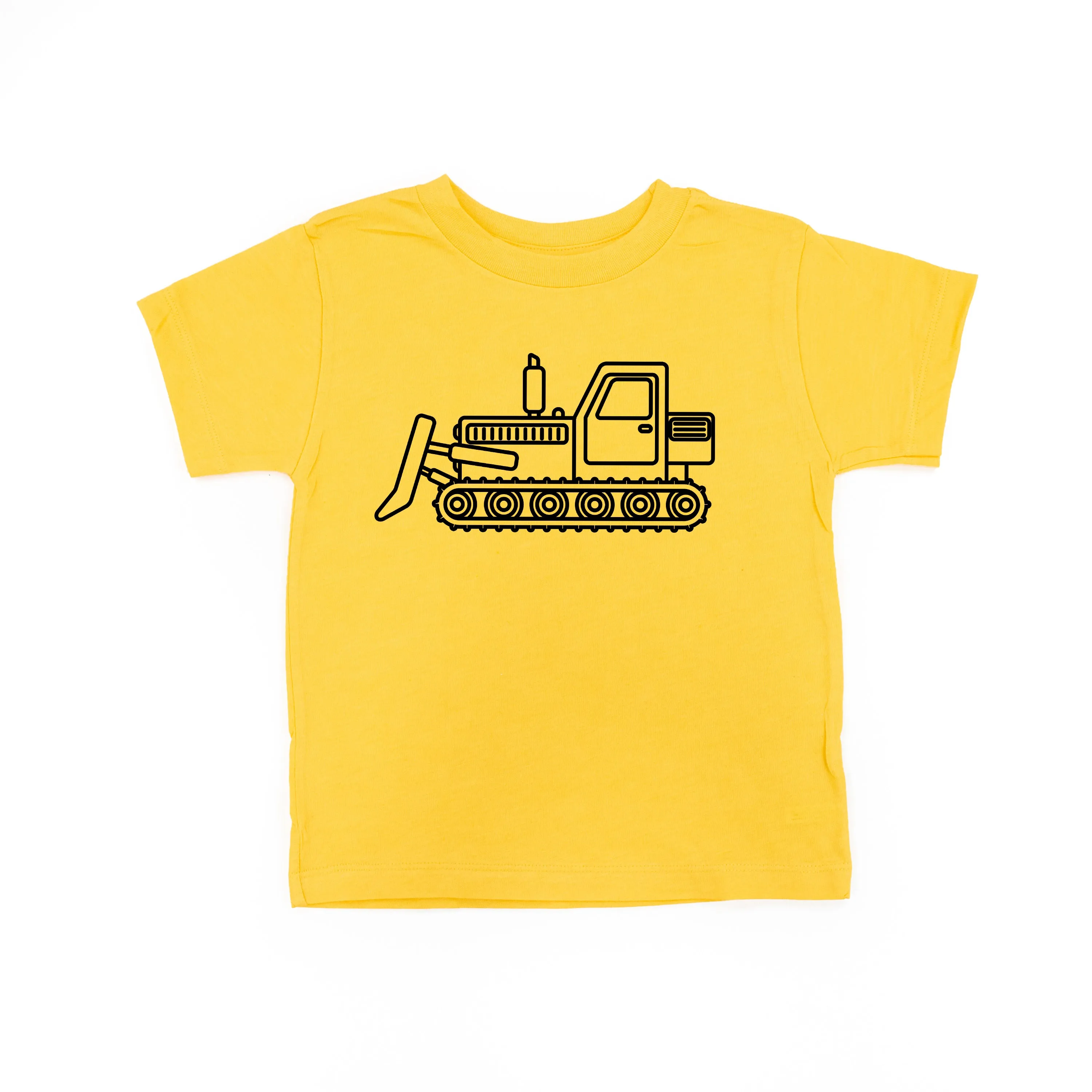 BULLDOZER - Minimalist Design - Short Sleeve Child Shirt