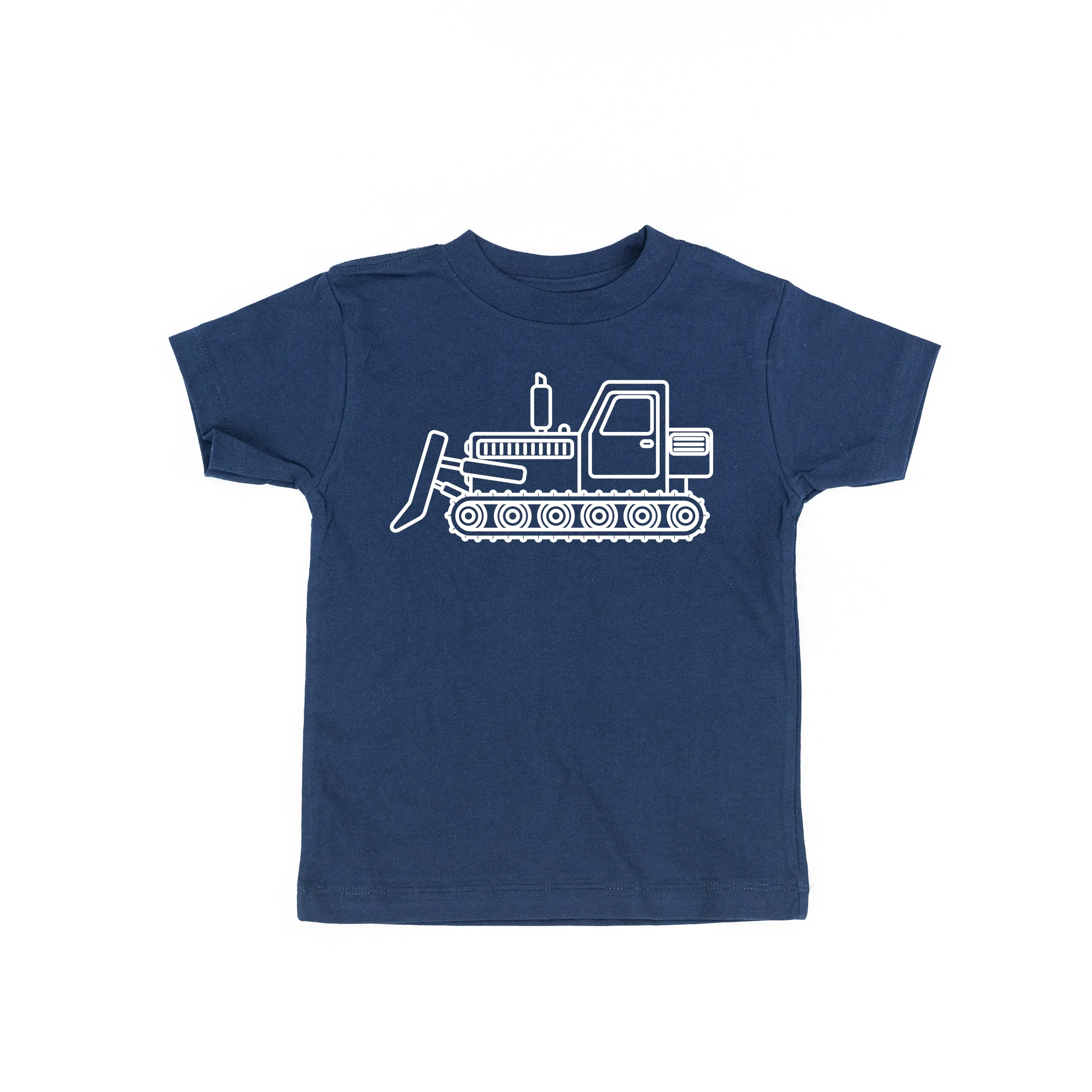 BULLDOZER - Minimalist Design - Short Sleeve Child Shirt