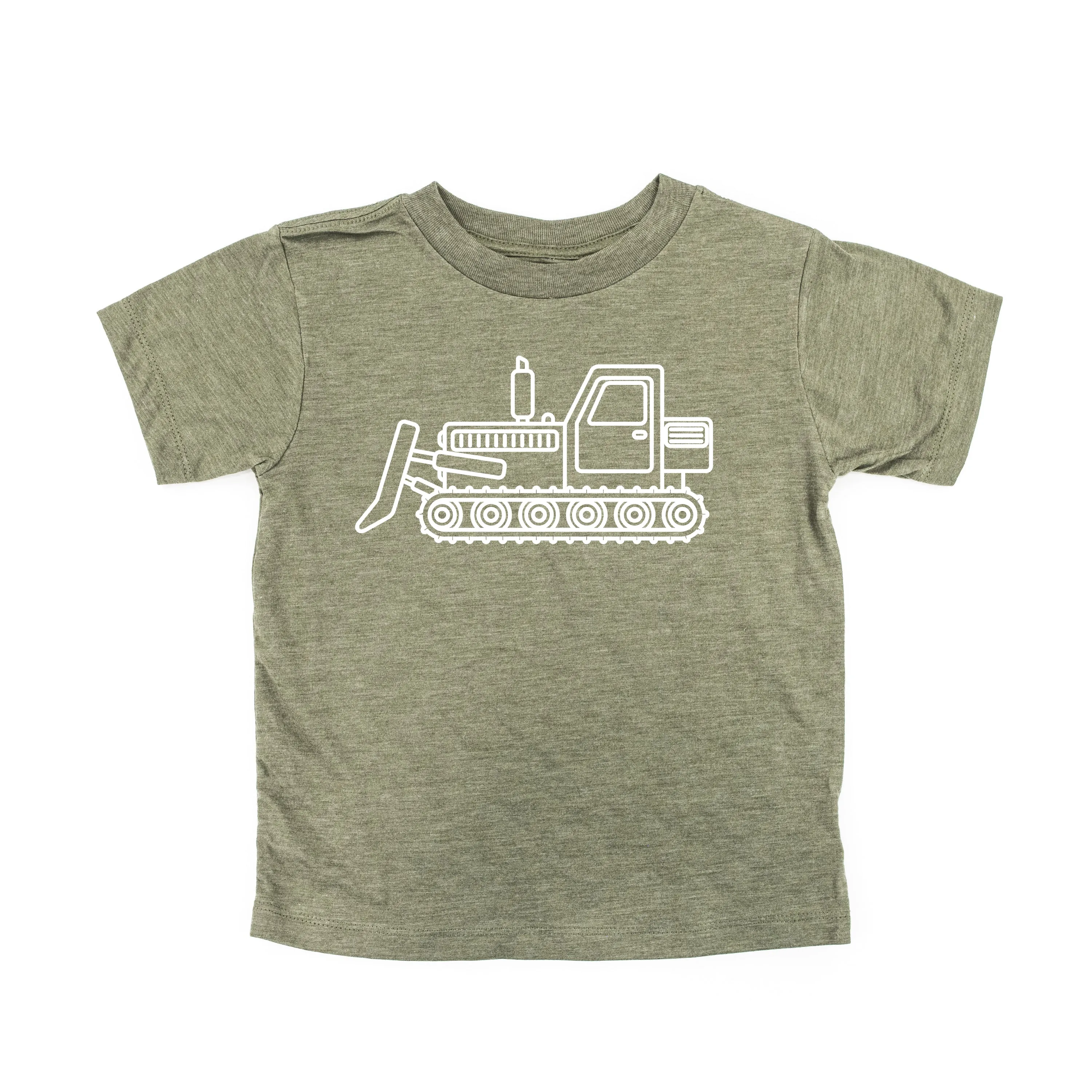 BULLDOZER - Minimalist Design - Short Sleeve Child Shirt