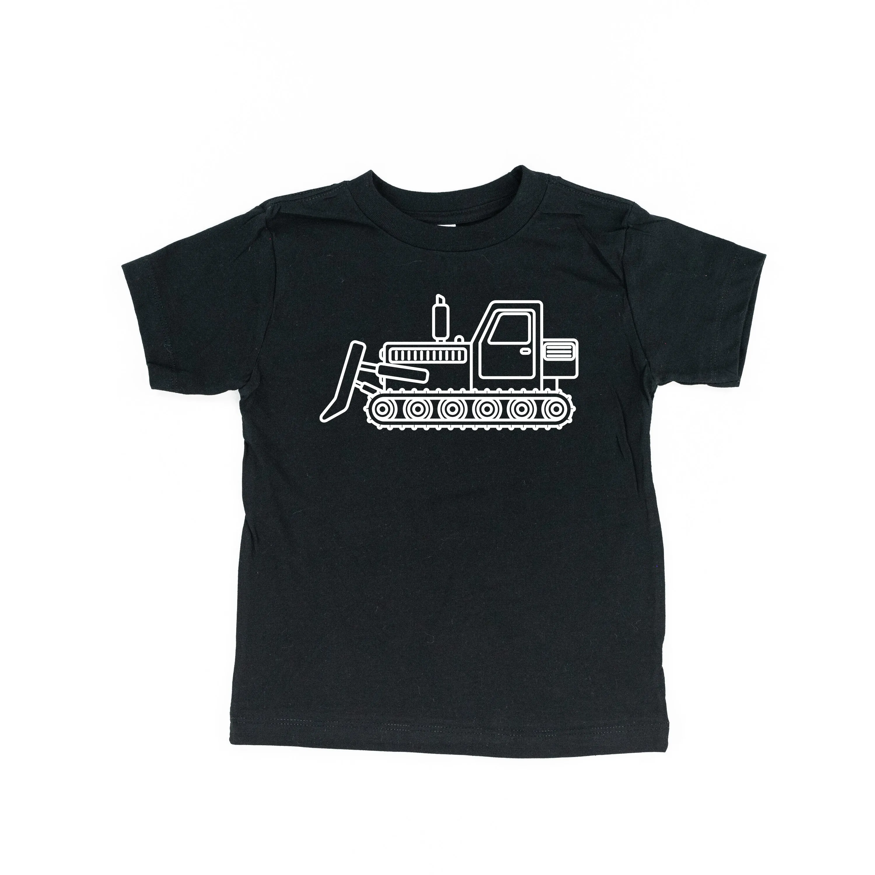 BULLDOZER - Minimalist Design - Short Sleeve Child Shirt