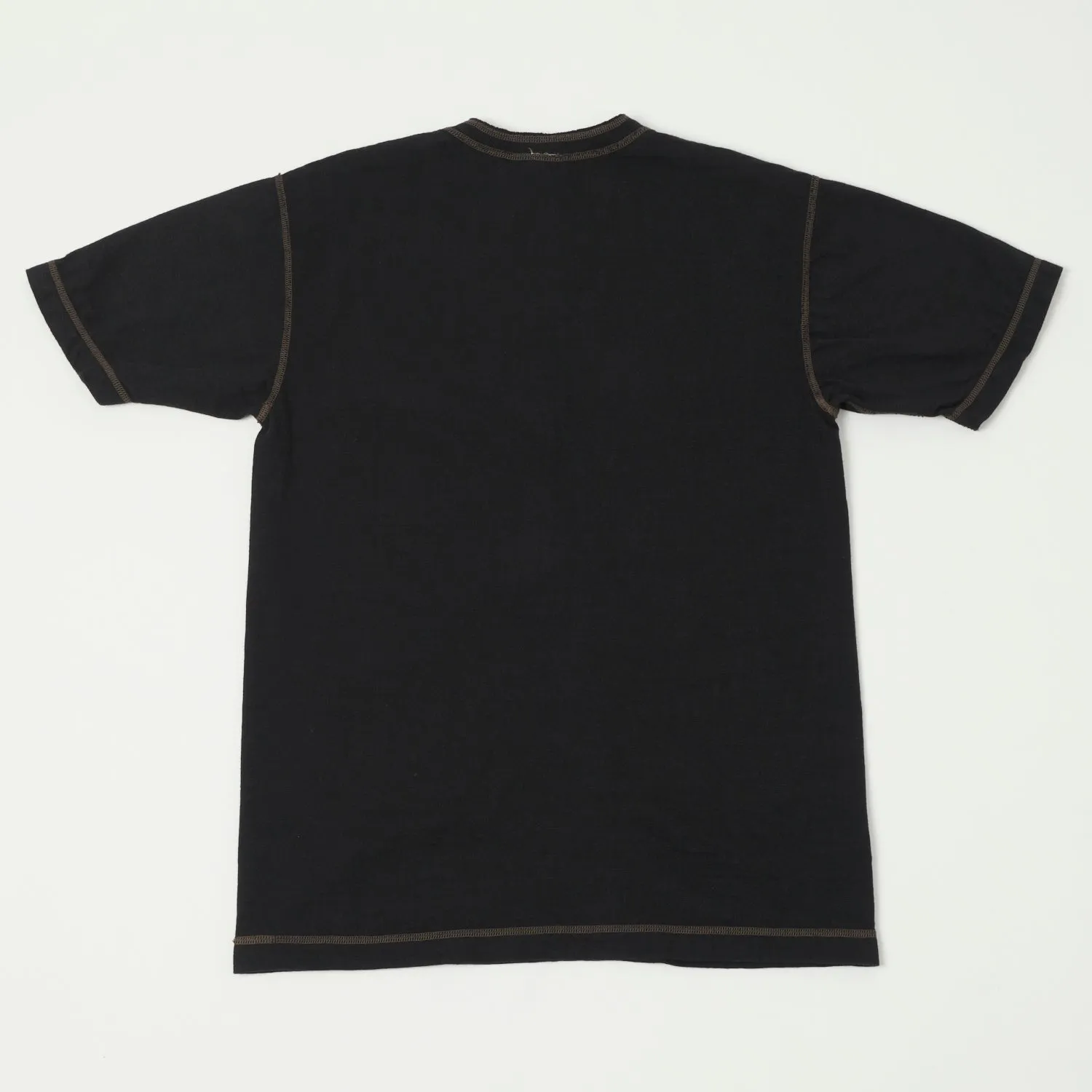 Buzz Rickson's S/S Henley Tee - Black