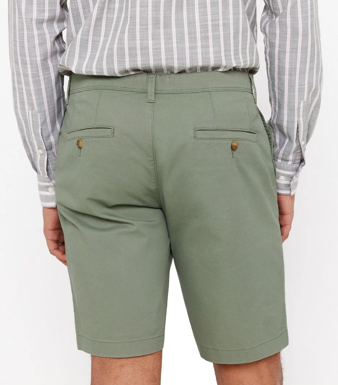 Chinese Bermuda Shorts Dark Khaki