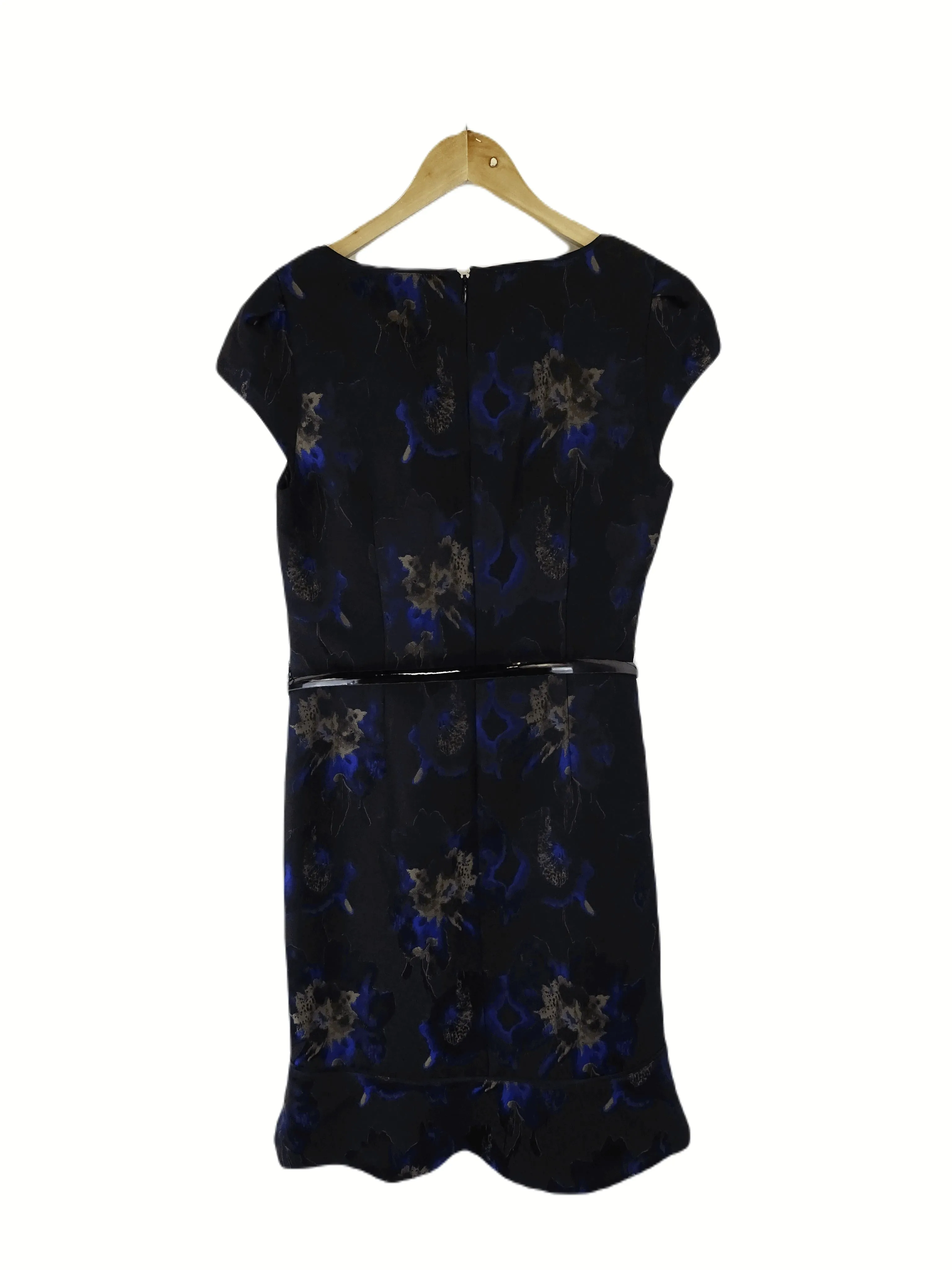 David Lawrence Black And Blue Dress 10