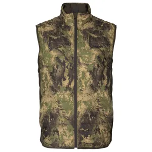 Deer Stalker Camo Reversible Packable Waistcoat - Willow Green/AXIS MSP Forest by Harkila