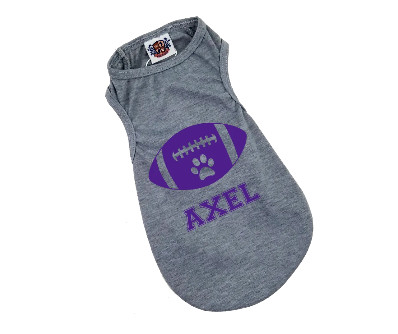 Dog Football Personalized Tee