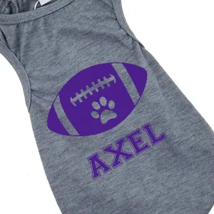 Dog Football Personalized Tee