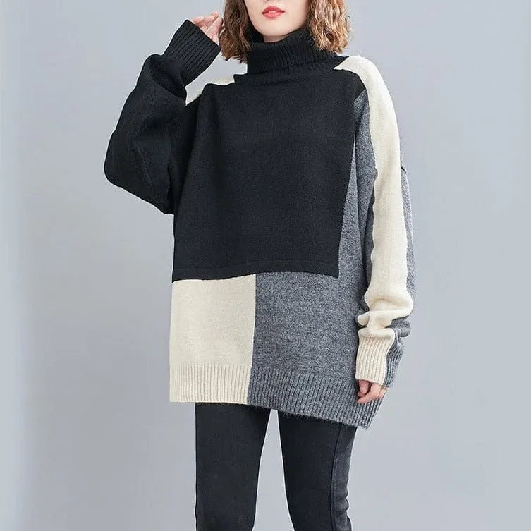 Haily Knitted Turtleneck Sweater