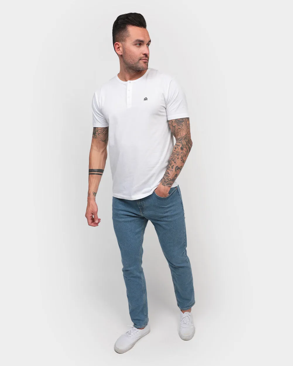 Henley Tee - Branded