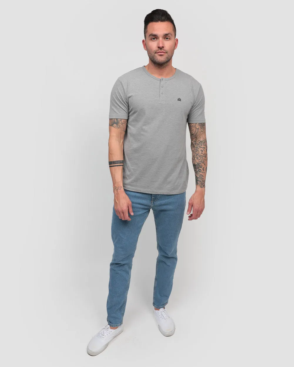 Henley Tee - Branded