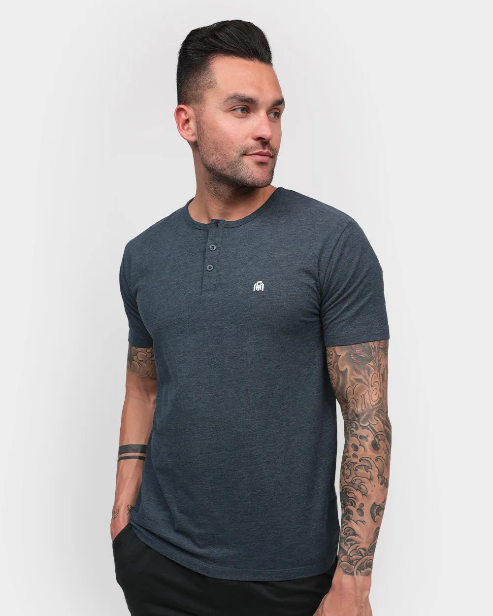 Henley Tee - Branded