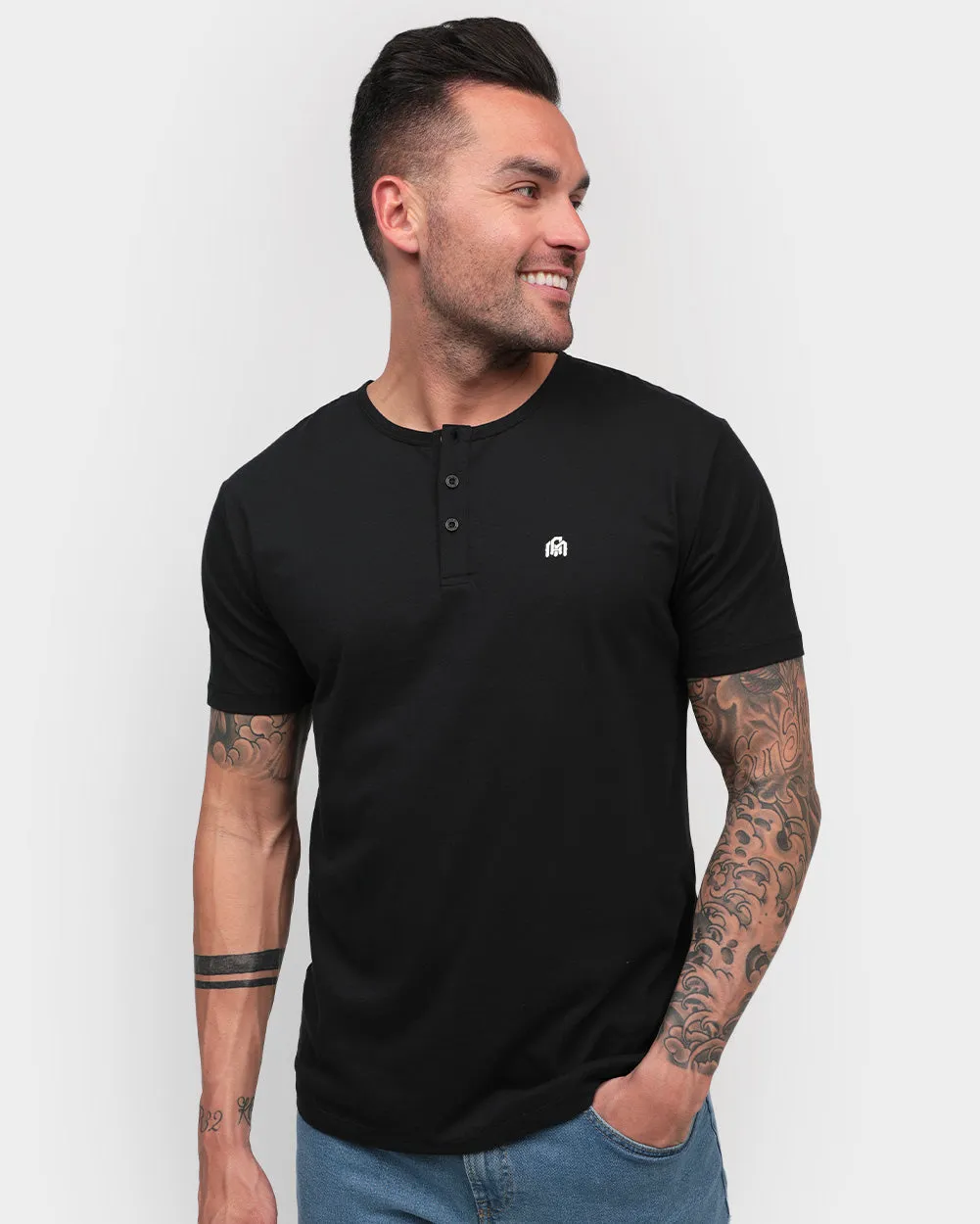 Henley Tee - Branded