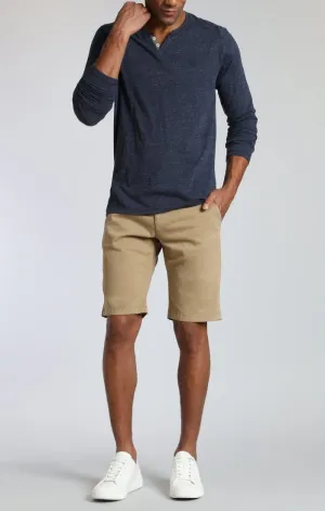 JACOB SHORTS IN BRITISH KHAKI TWILL