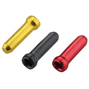 Jagwire Brake Cable Ends Black/Gold/Red