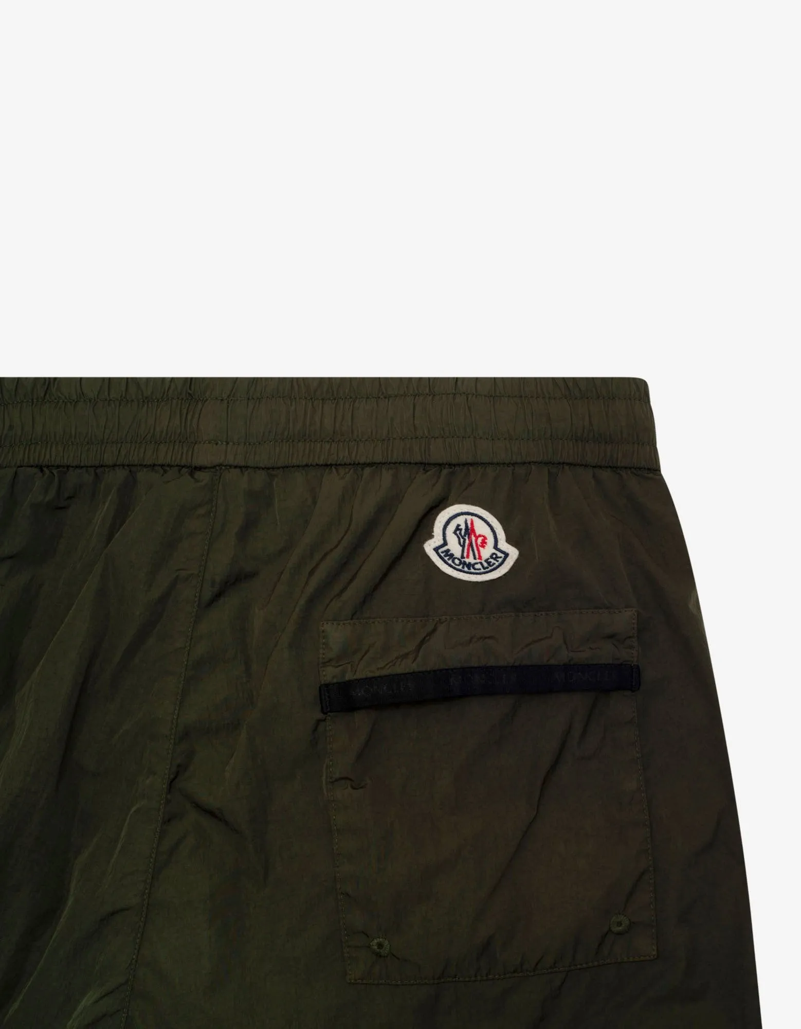 Khaki Bermuda Swim Shorts