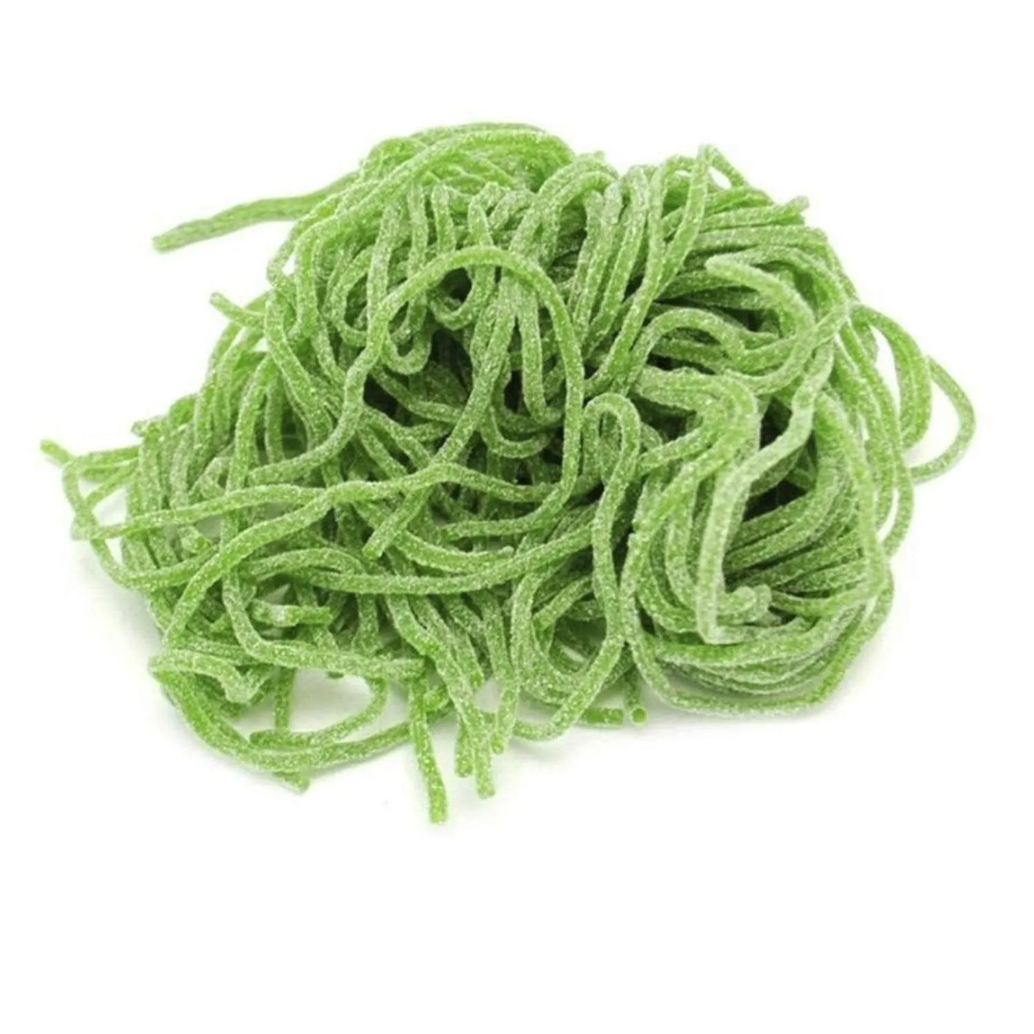 Kicko Sour Apple Licorice Laces - 2 Pounds - 32 Ounces - Bulk Candy - Shoestring Laces