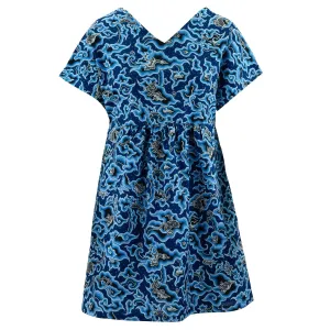 Lolo Short Shift Dress - Swirling Night