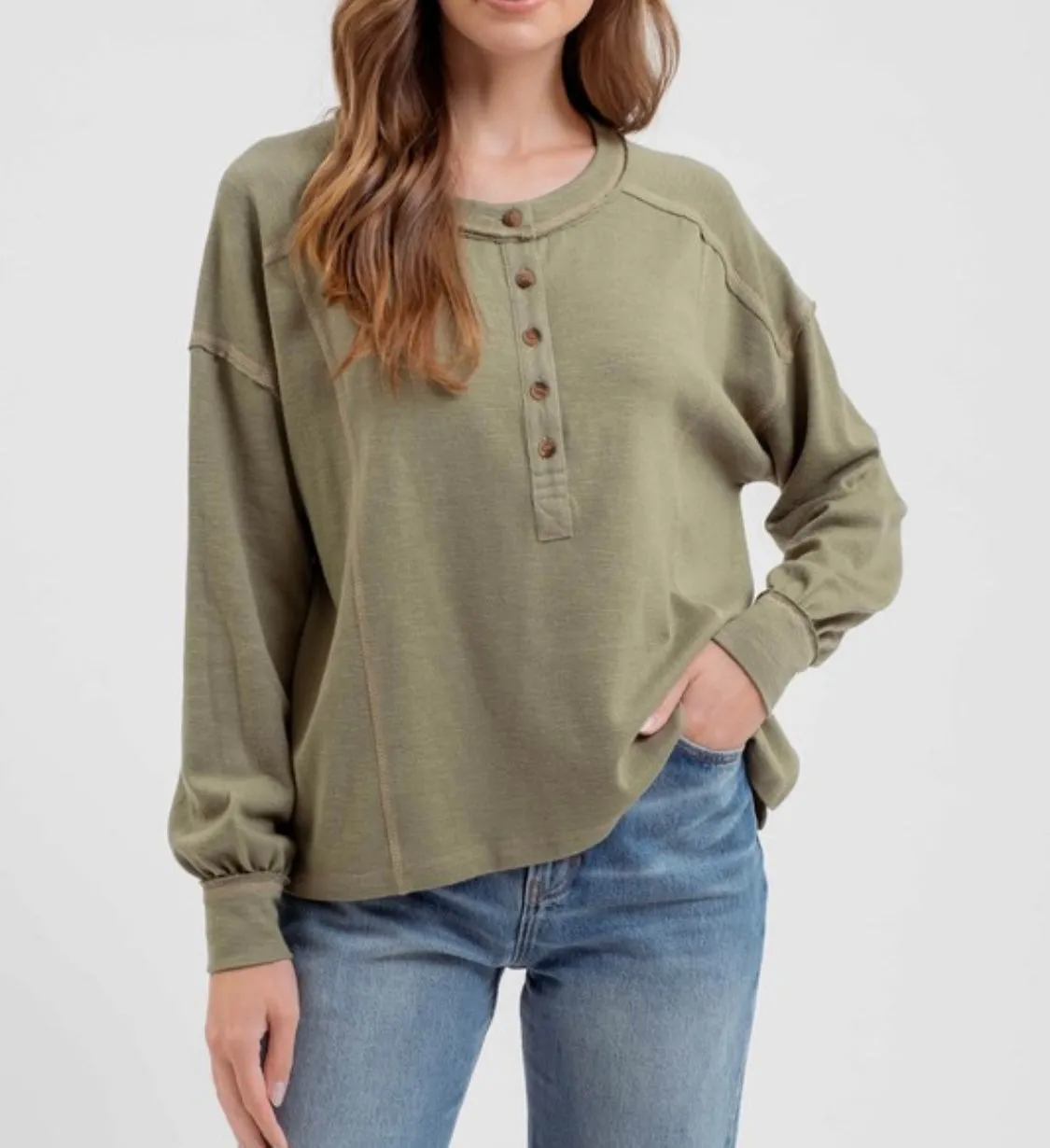 Lost in Layers Henley Top