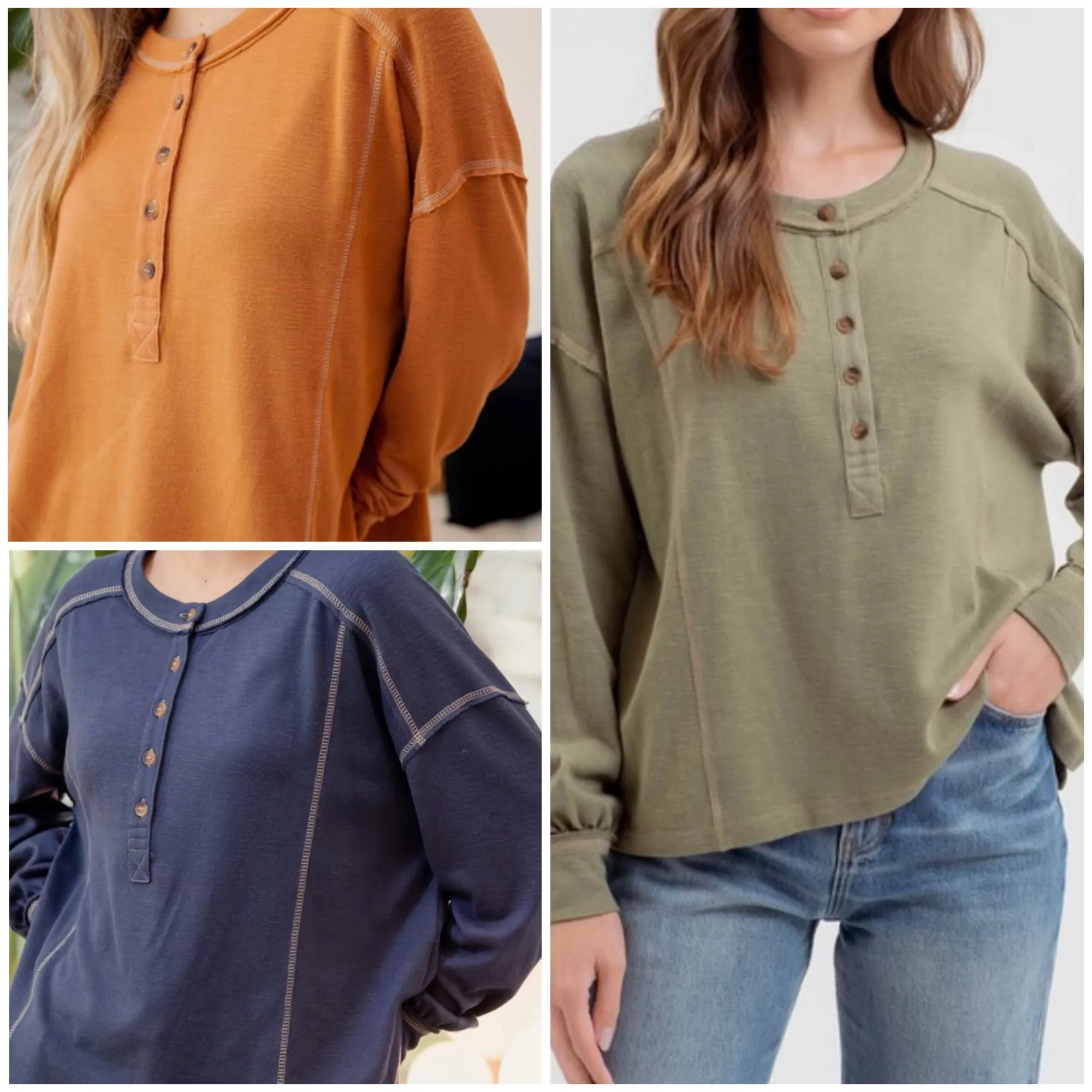 Lost in Layers Henley Top