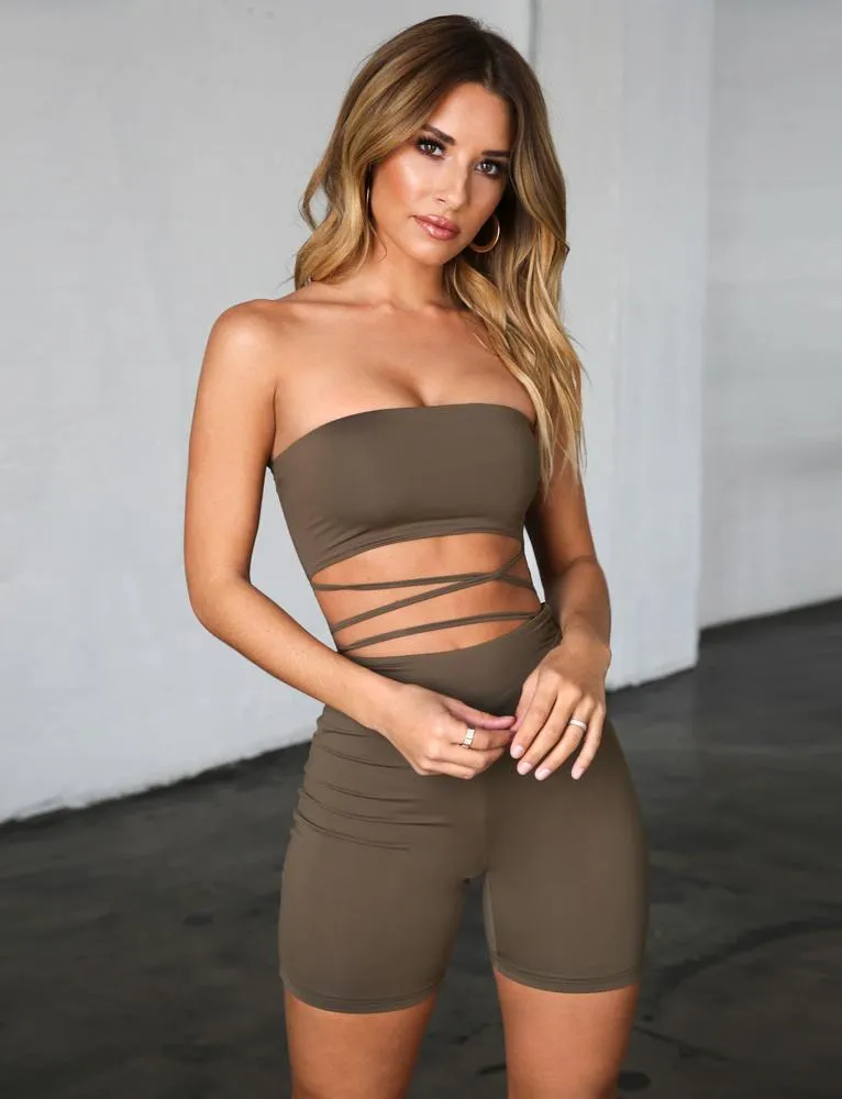 Lura Bodysuit - Khaki