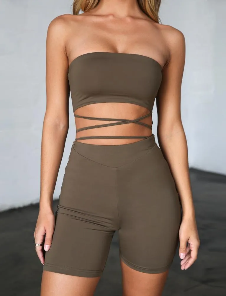 Lura Bodysuit - Khaki