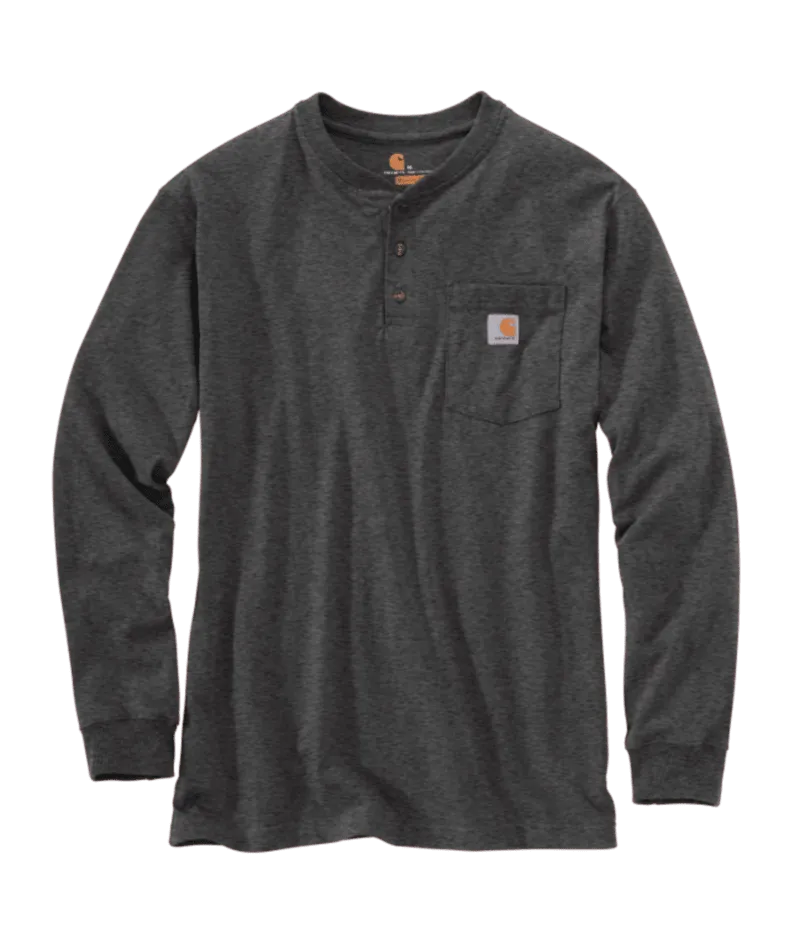 Men's Carhartt Loose Fit Heavyweight Henley T-Shirt #K128X