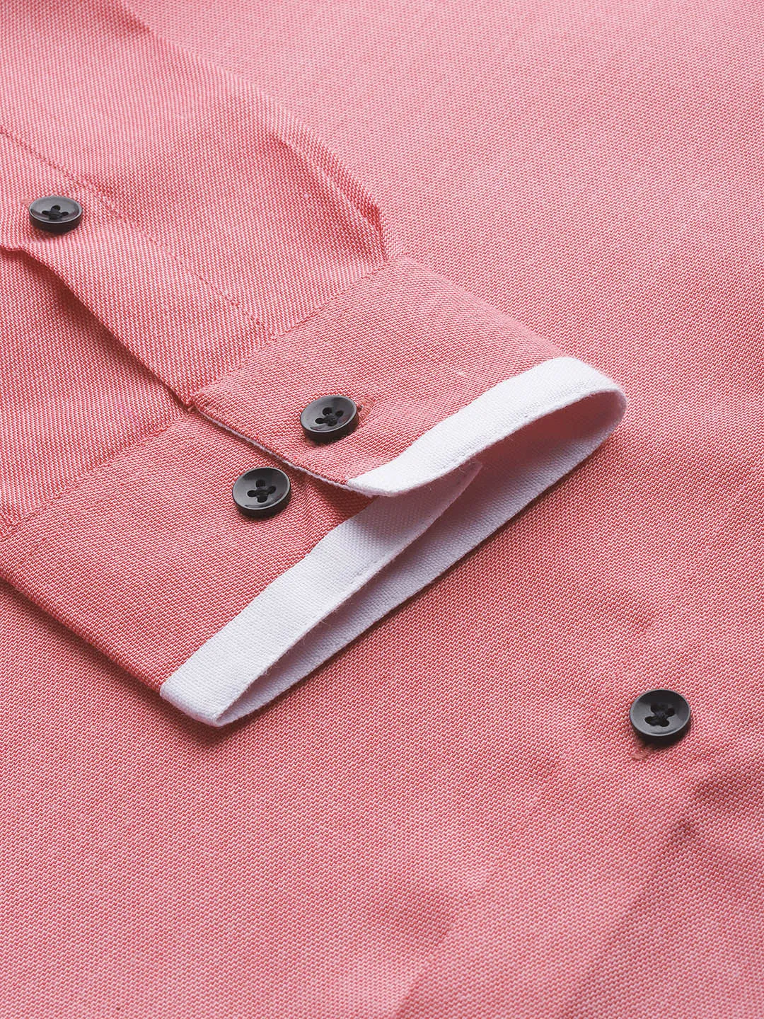 Men's  Cotton Solid Formal Shirts - Taantav