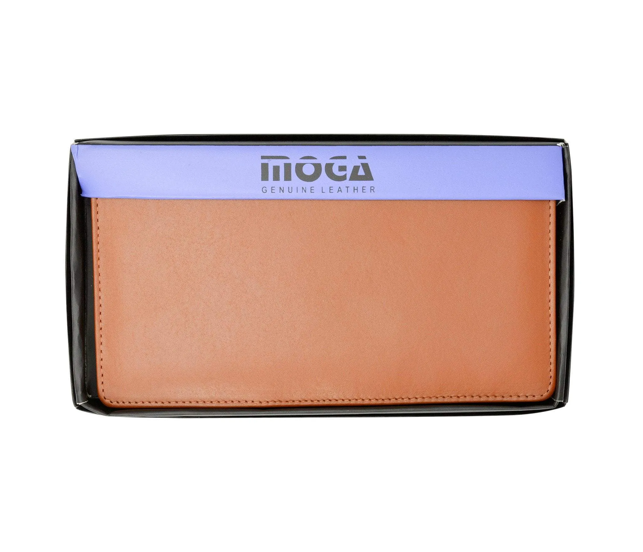 Moga High End Quality Handmade Leather Bifold Credit Card Holder 91529