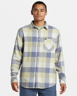 Quiksilver Motherfly Long Sleeve Flannel - WINTER PEAR