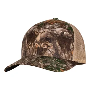 Richardson Camo Logo Snapback Cap in Realtree EDGE