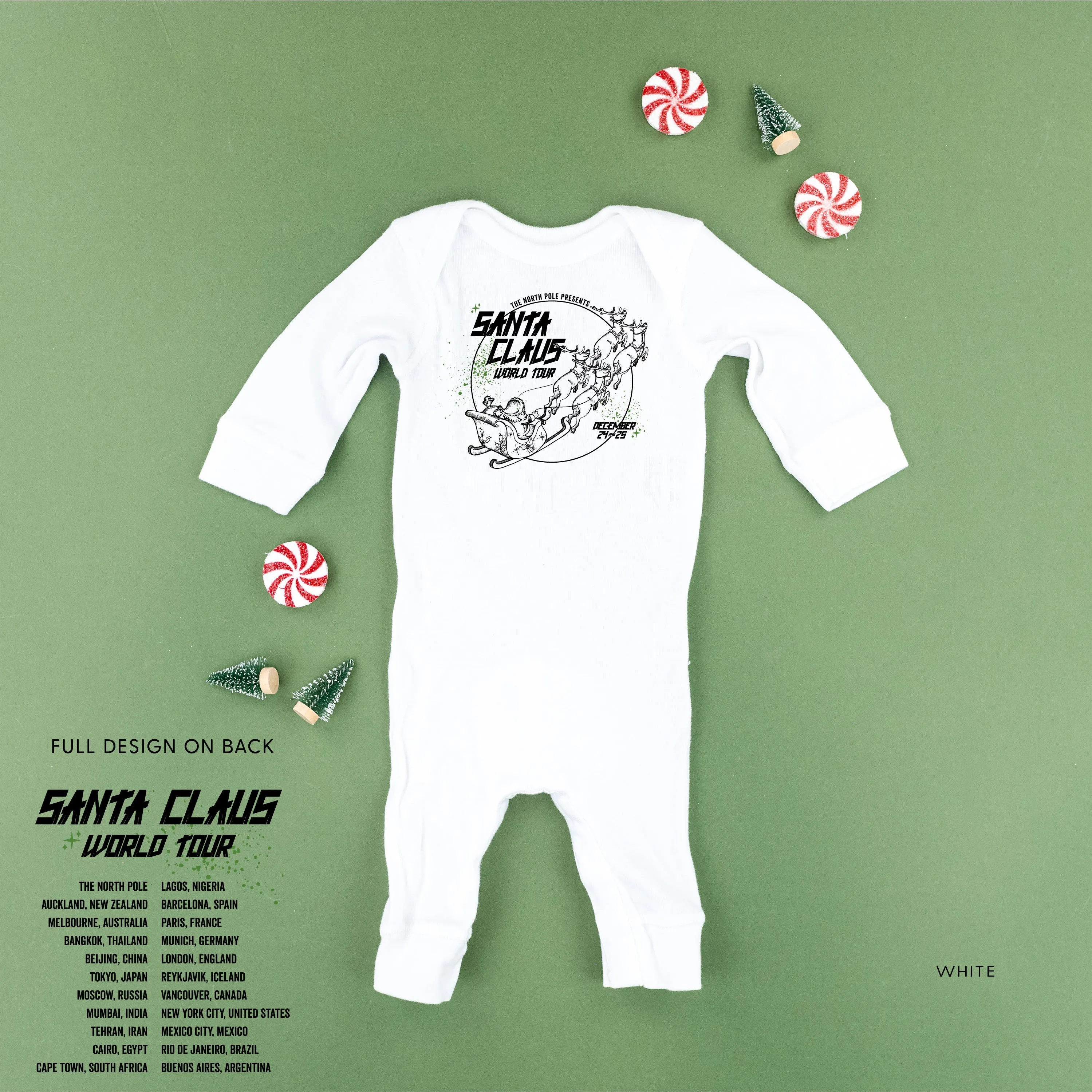 Santa Claus World Tour (f&b) - Baby Sleeper