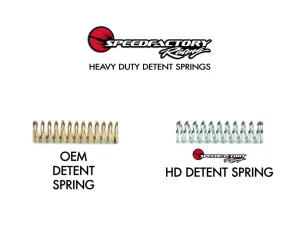 SpeedFactory Racing Heavy Duty Detent Spring Kit - K-Series (All, 3 springs) - SF-05-006-K