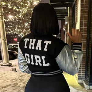 THAT GIRL Women's Leather Jacket - Culture Heaven Special