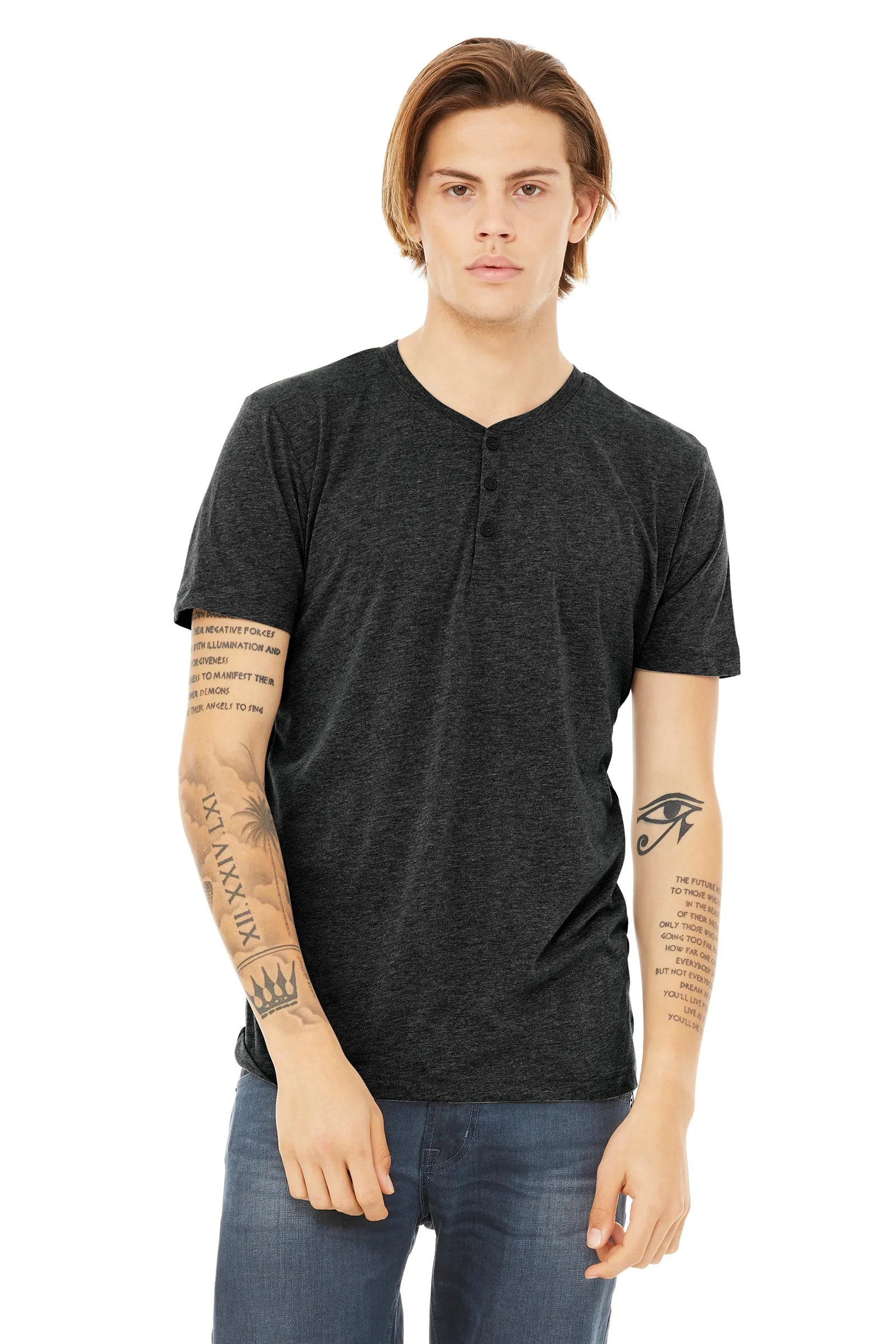 The Essential Short Sleeve Henley Adult