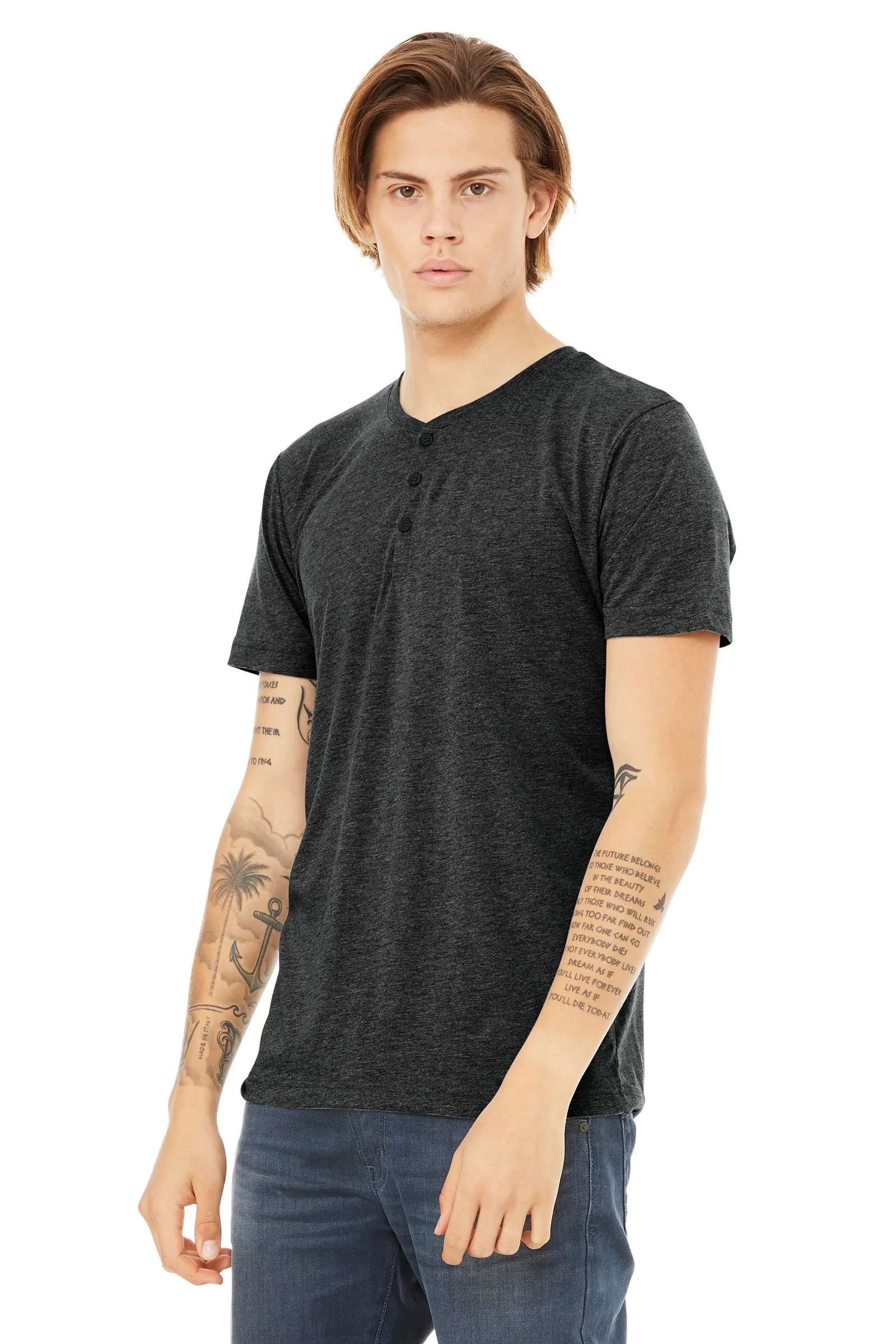 The Essential Short Sleeve Henley Adult