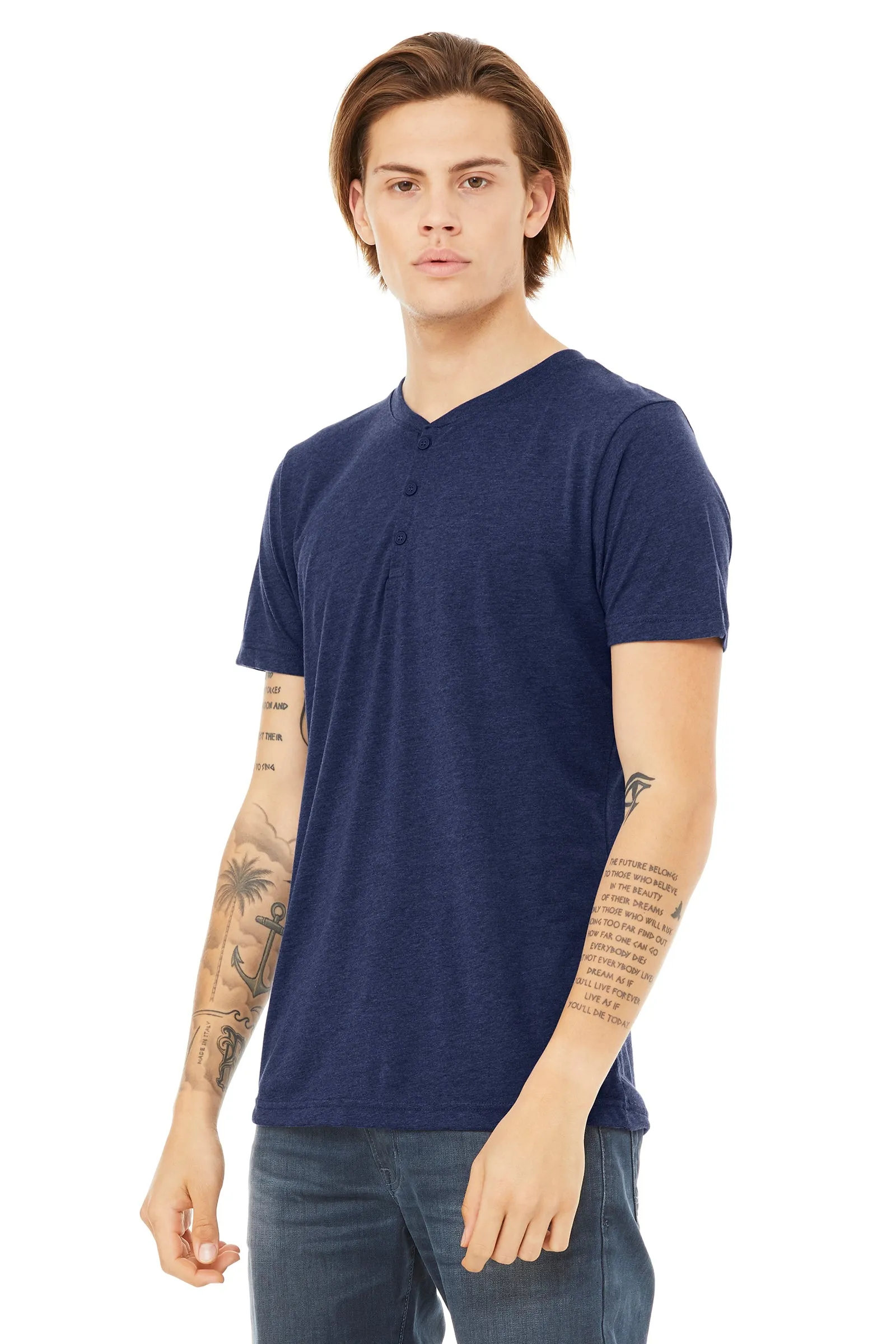 The Essential Short Sleeve Henley Adult