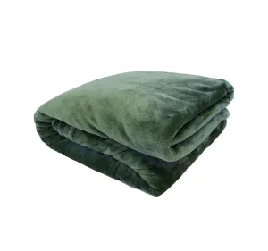 Ultraplush Blanket Range Moss