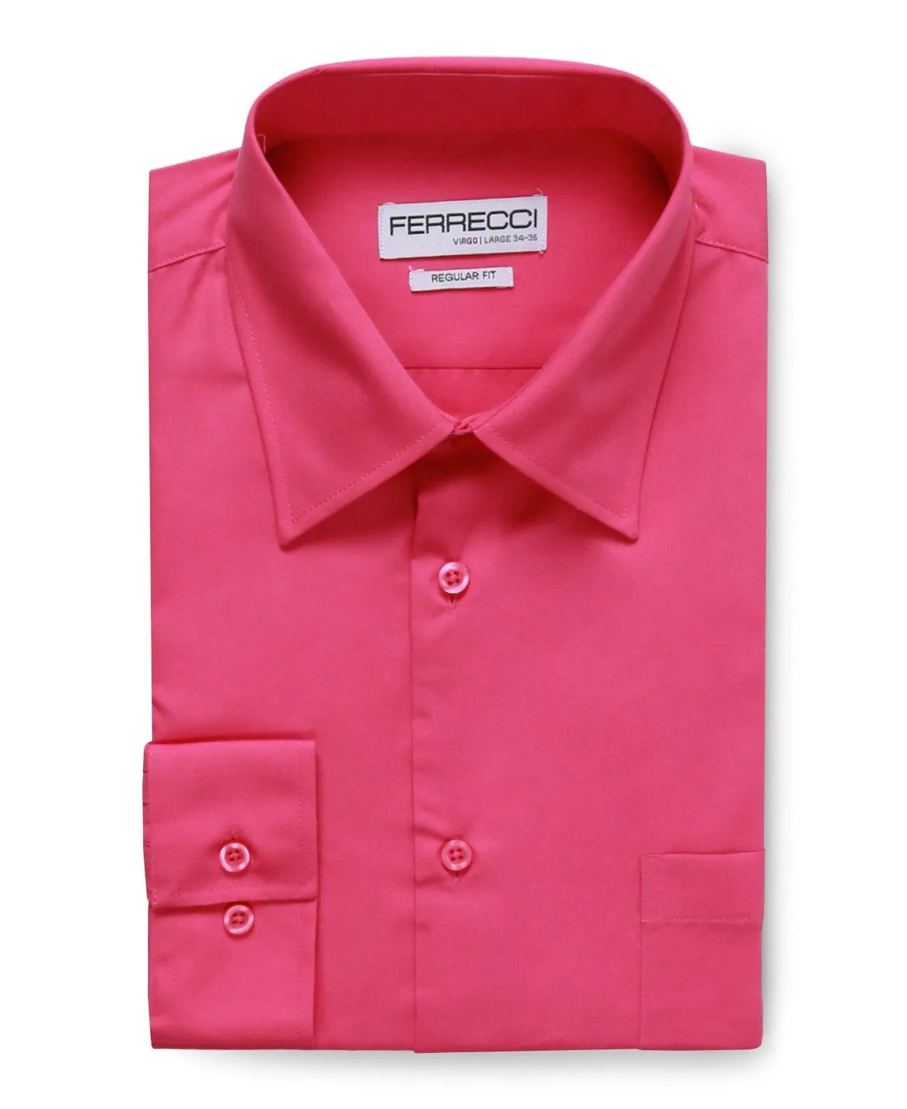 Virgo Fuchsia Regular Fit Shirt